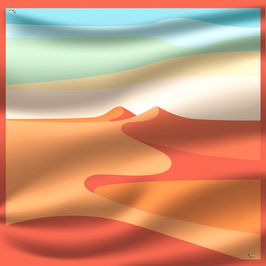 Nuhuts scarf - Desierto 55x55