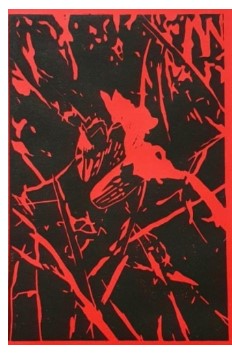 Vegetal en primavera roja - Blanca Pulido