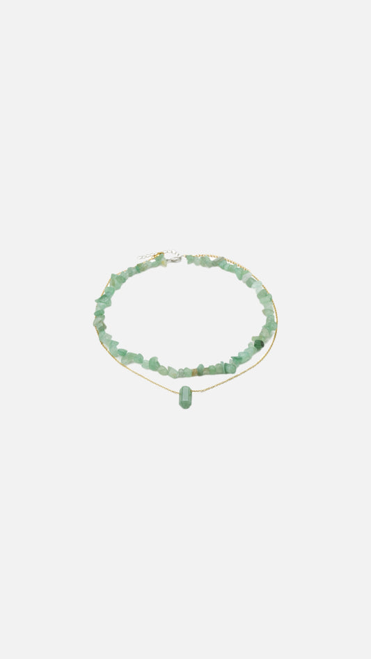 Holbox verde necklace