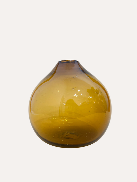 Globo vase small - ámbar