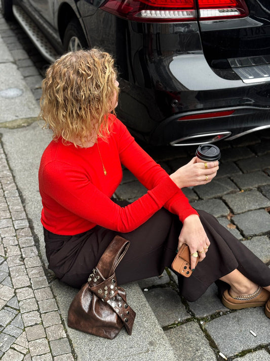 Aria handbag - chocolate