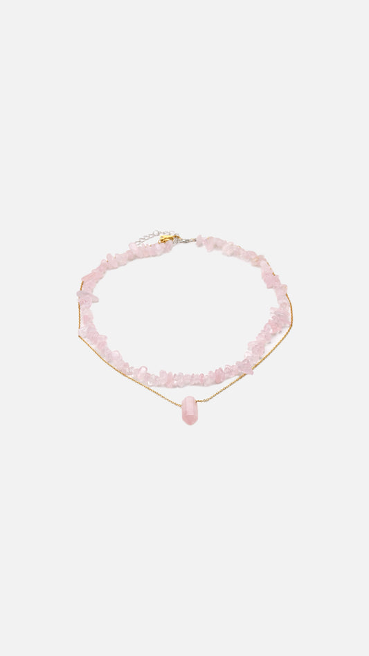 Holbox rosa necklace