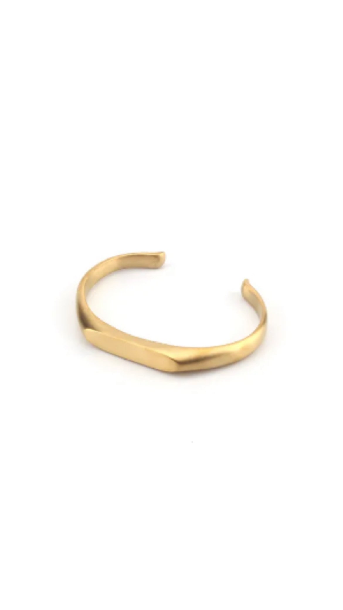 Noah gold cuff