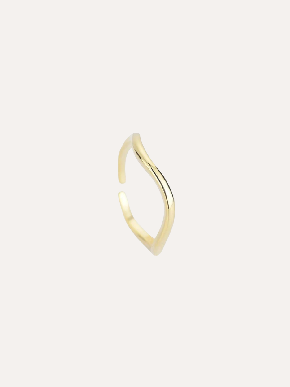 Pera ring gold-plated