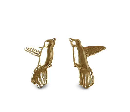Colibri oro earrings