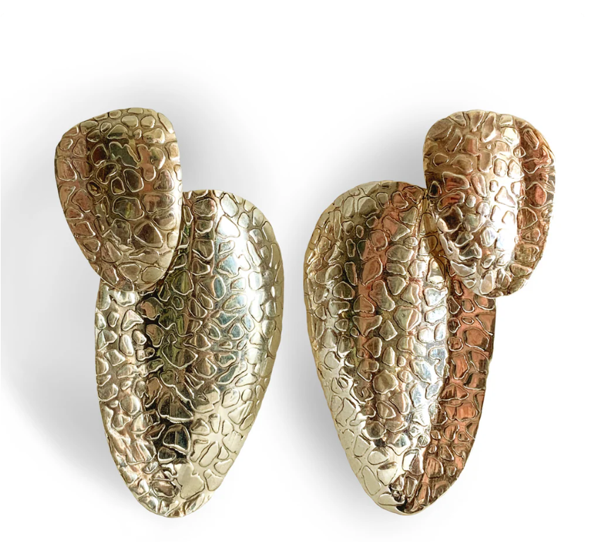 Nopal oro earrings