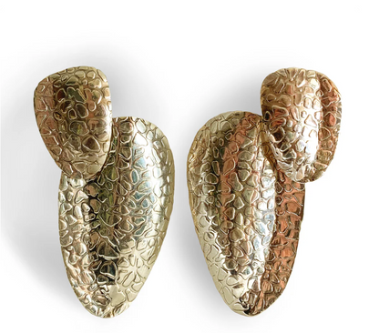 Nopal oro earrings