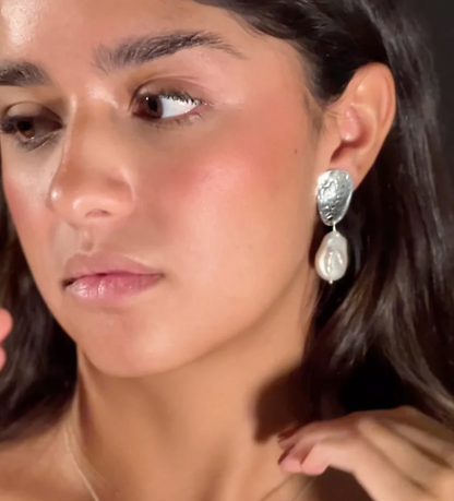 Nopal perla earrings