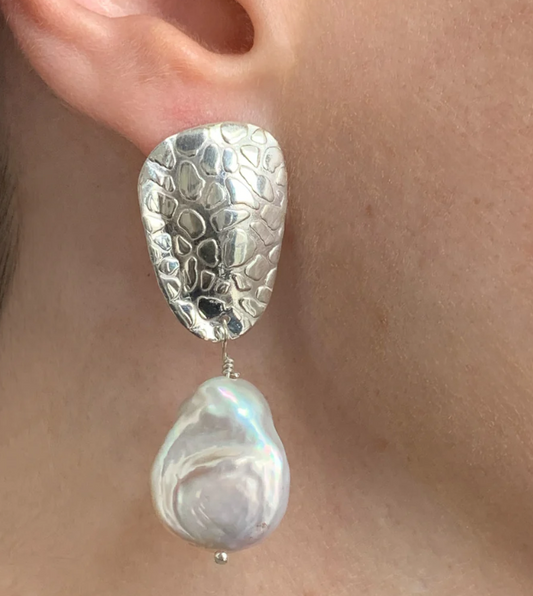 Nopal perla earrings