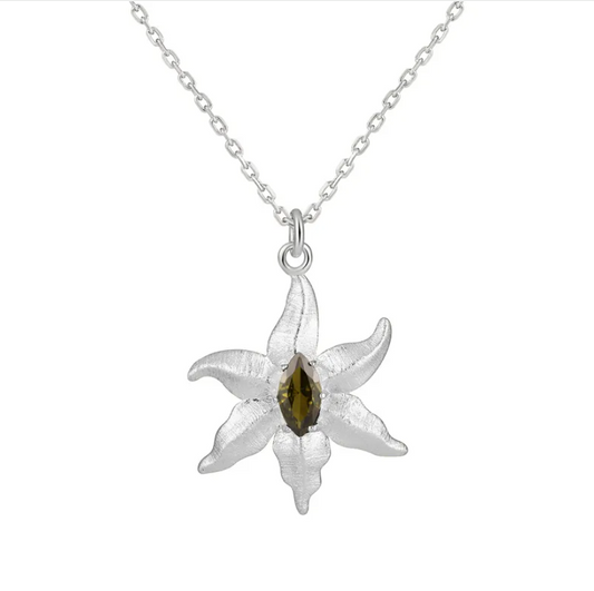 Mariel plata necklace